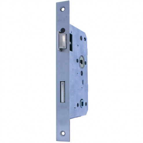Mauer Insteekslot - rechthoekig - RVS - doornmaat 60 mm - PC 72 - din links - 8236W
