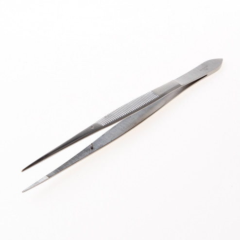 Adola Pincet spits recht RVS grijs 16cm 5428