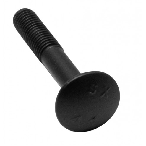 QlinQ slotbout M8x40mm - verzinkt zwart (Blister van 25 stuks)